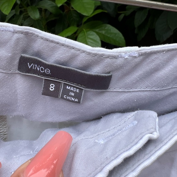 Vince low rise white shorts mini y2k - Picture 3 of 3